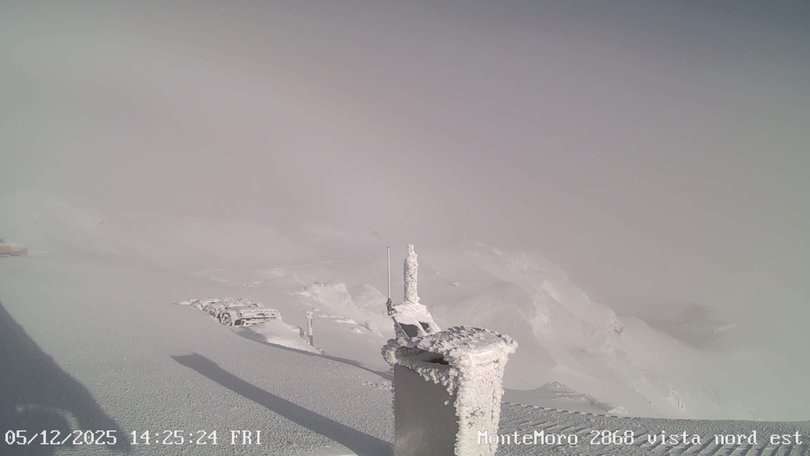 Webcam verso il Passo del Monte Moro