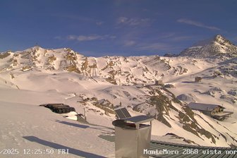 Webcam auf den Monte-Moro-Pass