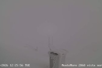 Webcam on the Passo del Monte Moro / Monte-Moro-Pass