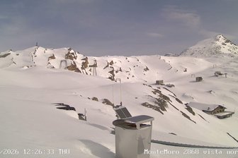 Webcam verso il Passo del Monte Moro
