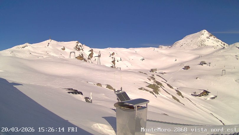 Webcam verso il Passo del Monte Moro