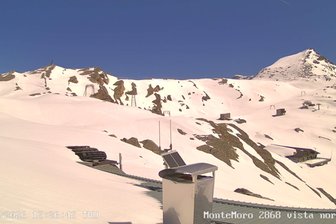 Webcam auf den Monte-Moro-Pass