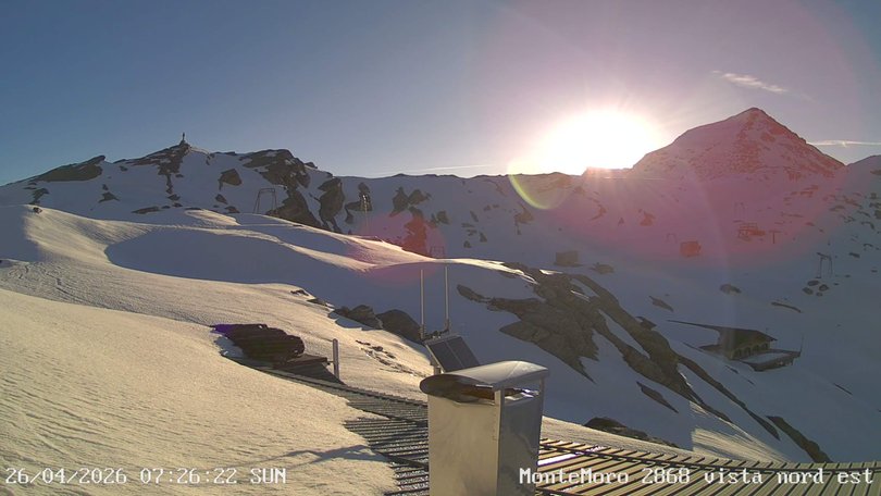 Webcam auf den Monte-Moro-Pass