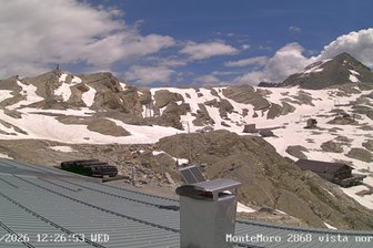 Webcam verso il Passo del Monte Moro