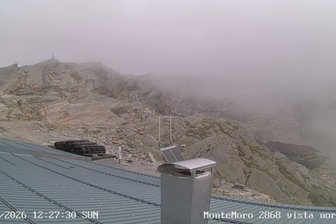 Webcam verso il Passo del Monte Moro
