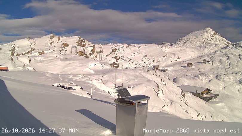 Webcam auf den Monte-Moro-Pass