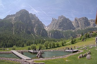 Webcam from Colfosco towards the Sella group