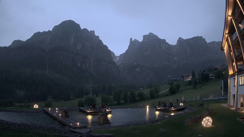 Webcam da Colfosco verso il Gruppo del Sella