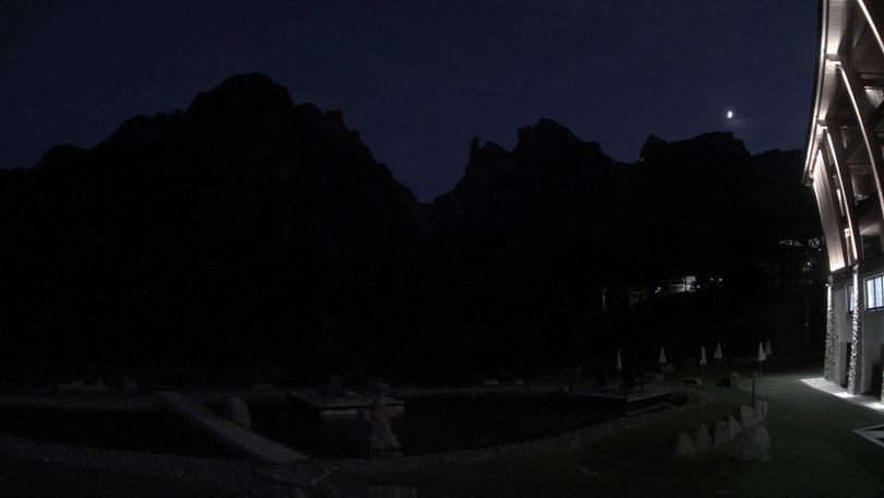 Webcam da Colfosco verso il Gruppo del Sella