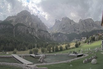 Webcam da Colfosco verso il Gruppo del Sella