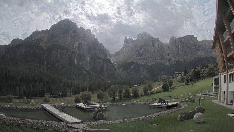 Webcam da Colfosco verso il Gruppo del Sella