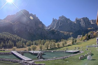 Webcam da Colfosco verso il Gruppo del Sella