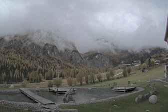 Webcam von Colfosco auf die Sellagruppe
