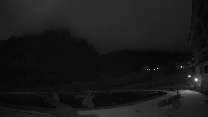 Webcam von Colfosco auf die Sellagruppe