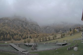 Webcam from Colfosco towards the Sella group