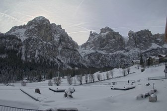 Webcam da Colfosco verso il Gruppo del Sella
