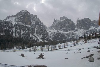 Webcam da Colfosco verso il Gruppo del Sella