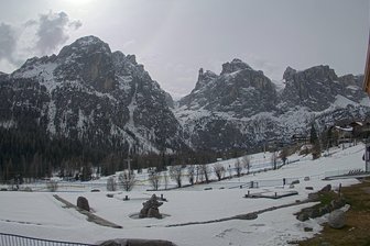 Webcam da Colfosco verso il Gruppo del Sella