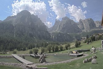 Webcam da Colfosco verso il Gruppo del Sella