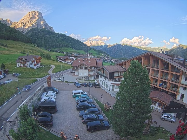 Webcam vom Kolfuschg in Richtung Sassongher