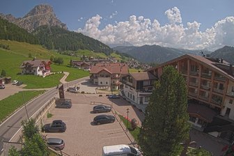 Webcam da Colfosco verso il Sassongher
