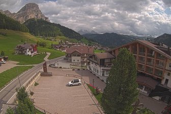 Webcam da Colfosco verso il Sassongher