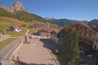 Webcam da Colfosco verso il Sassongher