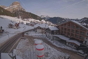 Webcam da Colfosco verso il Sassongher