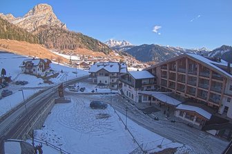 Webcam da Colfosco verso il Sassongher