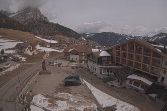 Webcam da Colfosco verso il Sassongher