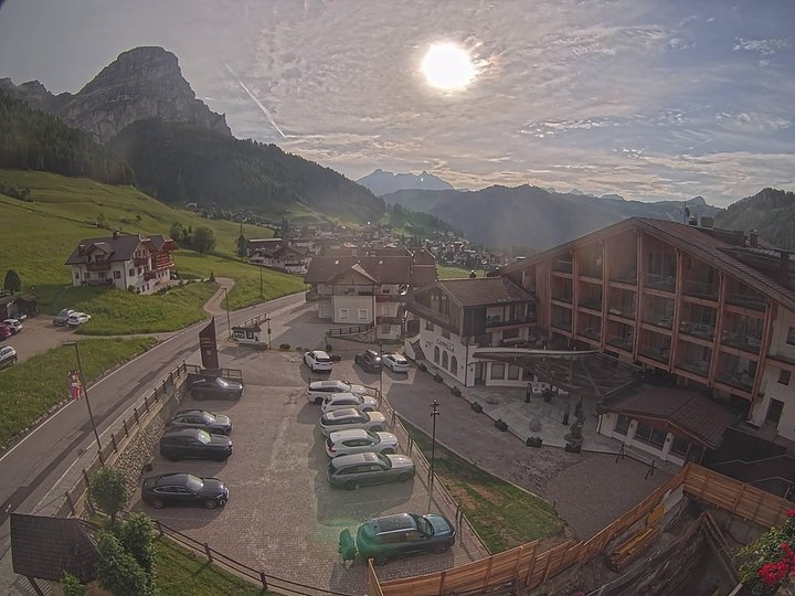 Webcam vom Kolfuschg in Richtung Sassongher