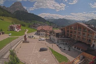 Webcam da Colfosco verso il Sassongher