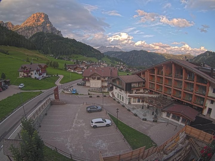Webcam vom Kolfuschg in Richtung Sassongher