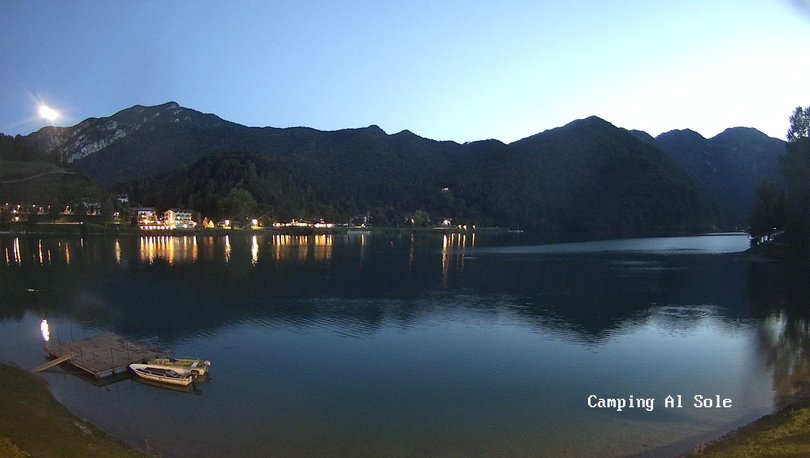 Webcam auf den Ledrosee vom Camping al Sole aus