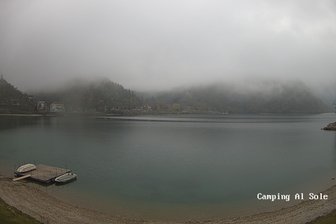 Webcam auf den Ledrosee vom Camping al Sole aus
