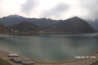 Webcam auf den Ledrosee vom Camping al Sole aus