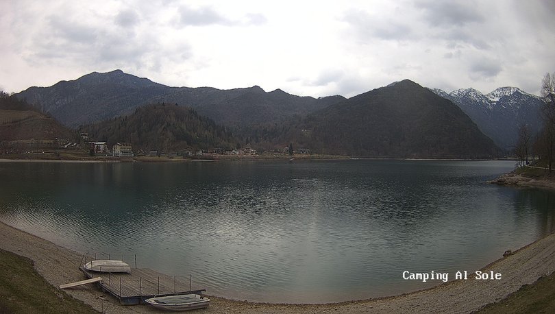 Webcam auf den Ledrosee vom Camping al Sole aus
