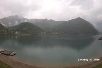 Webcam auf den Ledrosee vom Camping al Sole aus