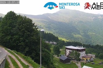 Webcam sull’Alpe di Mera e sul Rifugio Camparient
