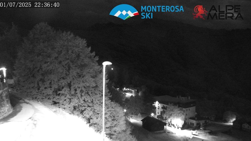 Webcam sull’Alpe di Mera e sul Rifugio Camparient
