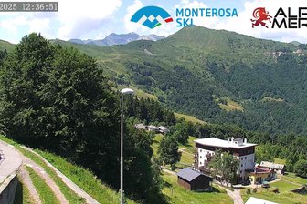 Webcam sull’Alpe di Mera e sul Rifugio Camparient