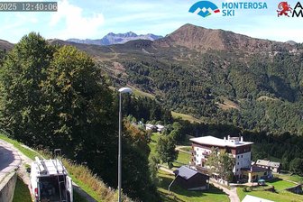 Webcam sull’Alpe di Mera e sul Rifugio Camparient