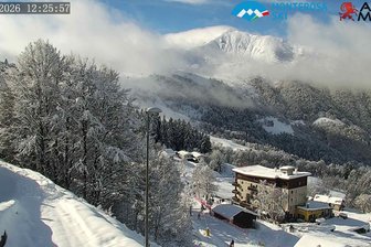 Webcam auf Mera und die Berghütte Camparient