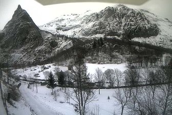 Webcam von der Berghütte Campo Base in Richtung Rocca Provenzale