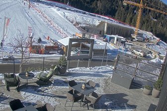 Webcam von Plan de Gralba in Richtung Langkofel