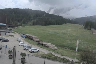 Webcam from Plan de Gralba towards the Sassolungo