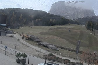 Webcam von Plan de Gralba in Richtung Langkofel
