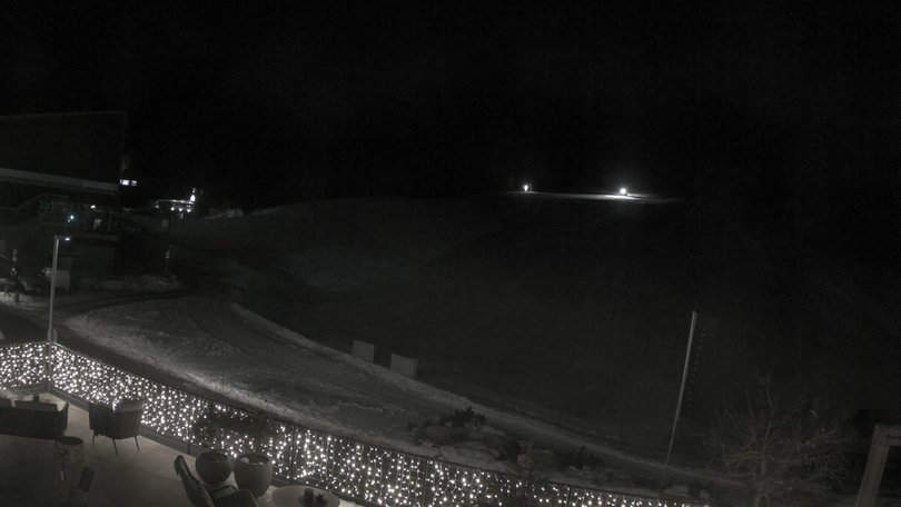 Webcam from Plan de Gralba towards the Sassolungo