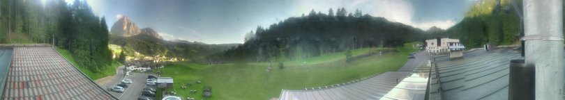 Webcam in Selva Gardena / Wolkenstein of the Hotel Jägerheim