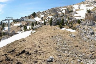 Webcam from the Gran Paradiso overlooking the Sella Massif